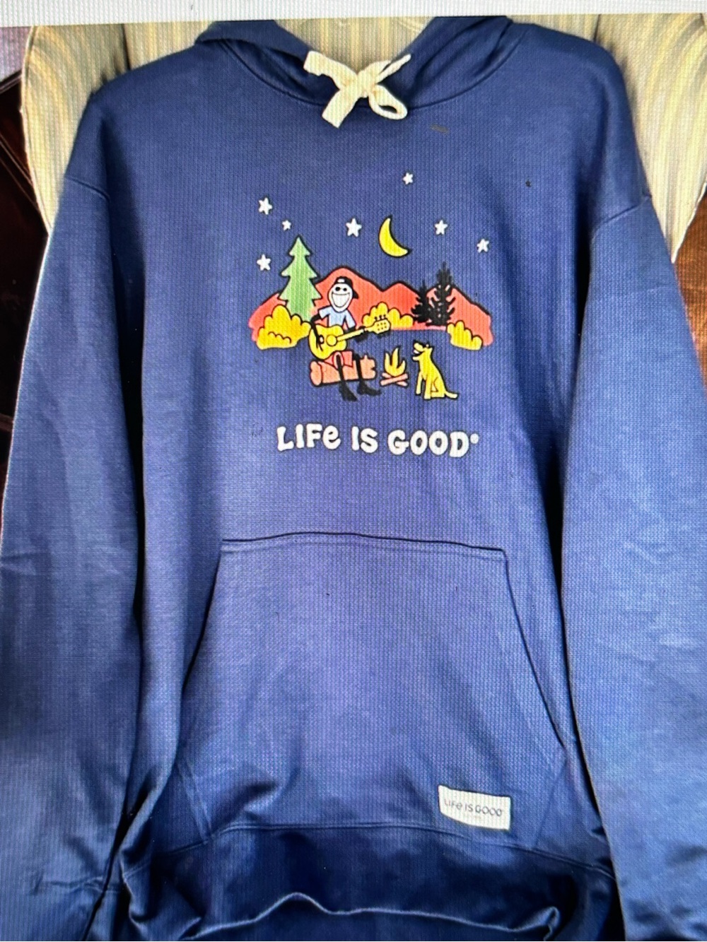 Life is Good Hoodie EUC